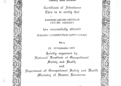 National Insititute Of Occupational Safety and Health